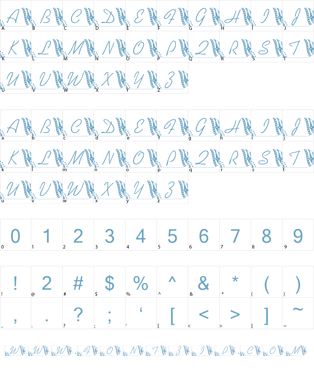 LMS Secured Nation Font Character